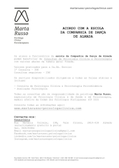 Cartaz Marta Russo Psicóloga