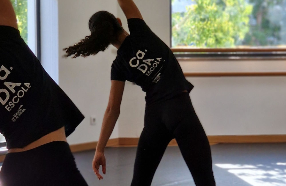 Alunos de dança em estúdio